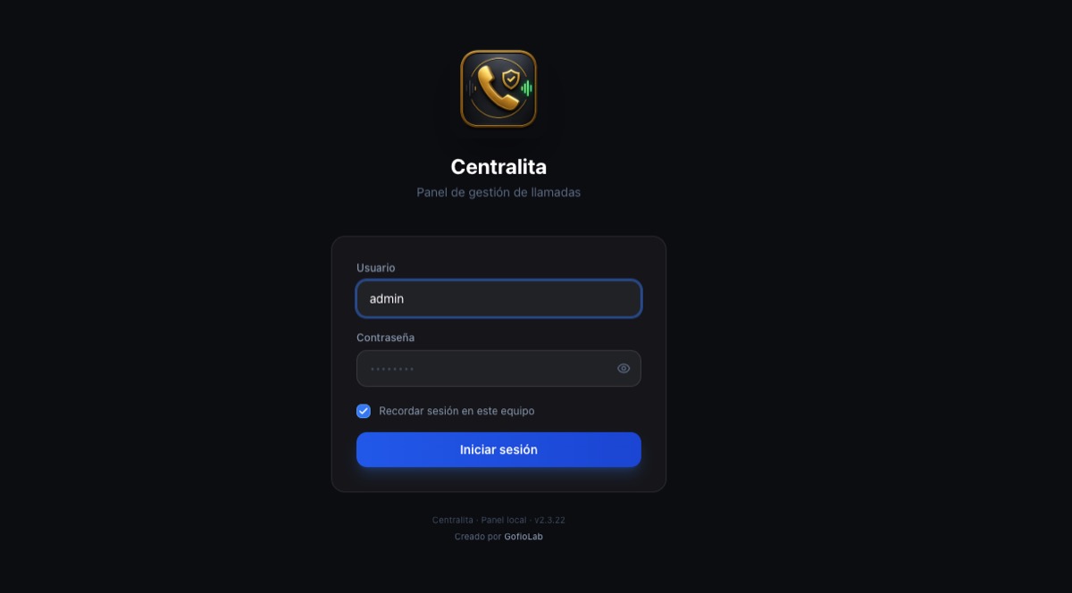 Centralita — VoIP con transcripción y análisis por IA local