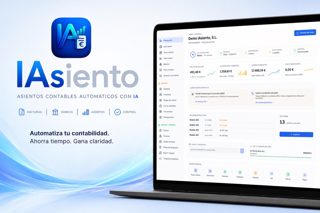 IAsiento — contabilidad española con IA local